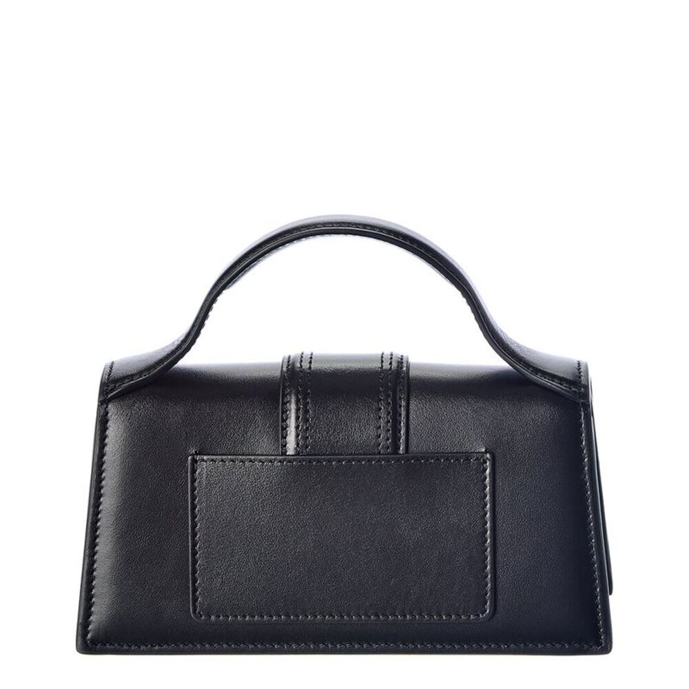 Jacquemus Le Bambino Leather Shoulder Bag, Black - Picture 2 of 5